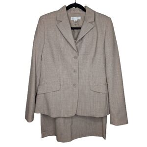 Casual Corner Stretch Women’s Skirt Suit Set | Size 10
